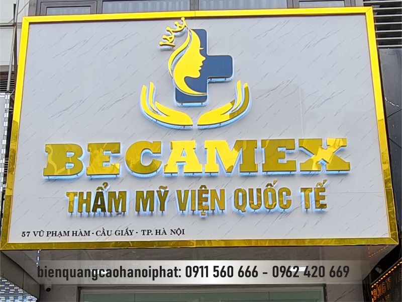Mẫu chữ quảng cáo NKM-01