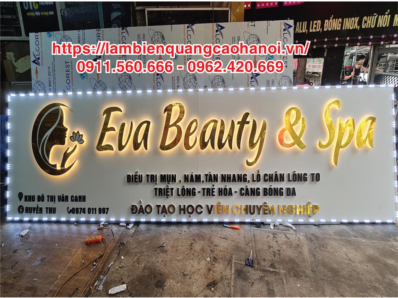 bảng hiệu spa