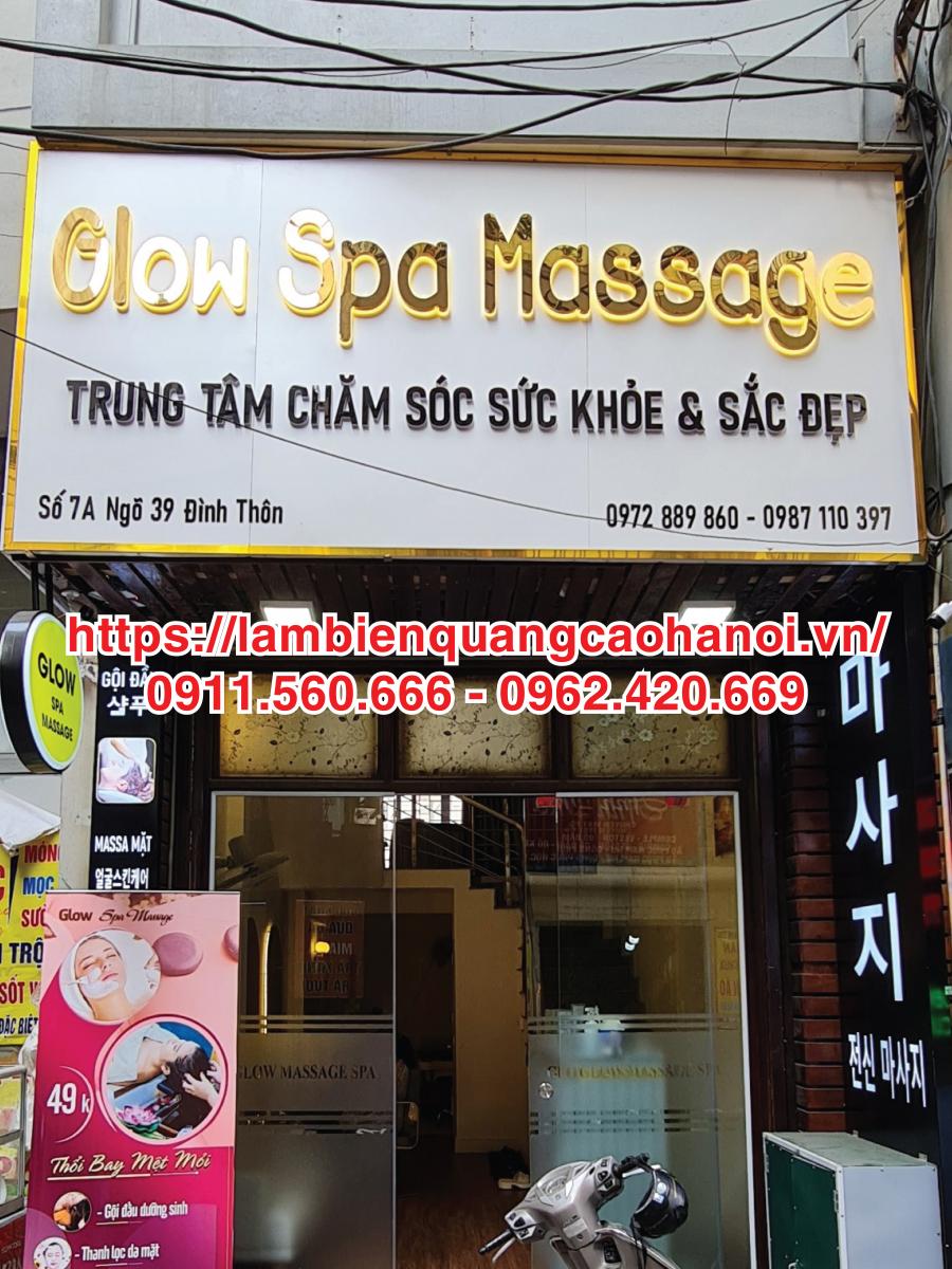 mẫu bảng hiệu spa