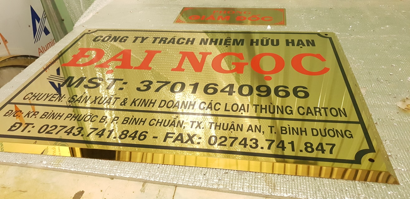 biển inox in uv