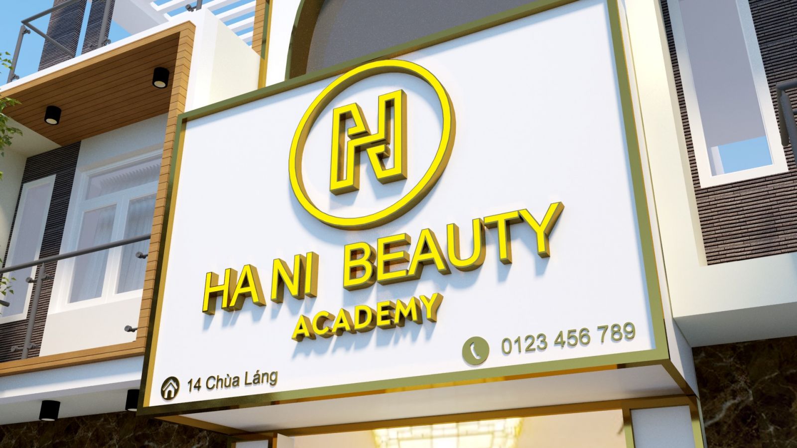 bảng hiệu spa hút khách